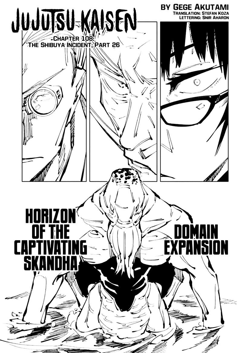 Jujutsu Kaisen Chapter 108 image 01